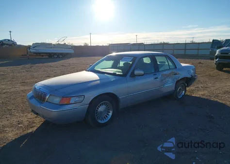 2001 Mercury Grand Marquis Ls из США, поврежденный, VIN 2MEFM75W91X686268